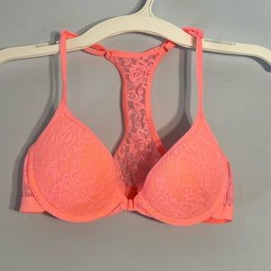 Bright Pink push up bra